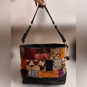 Patchwork Shoulder Bag